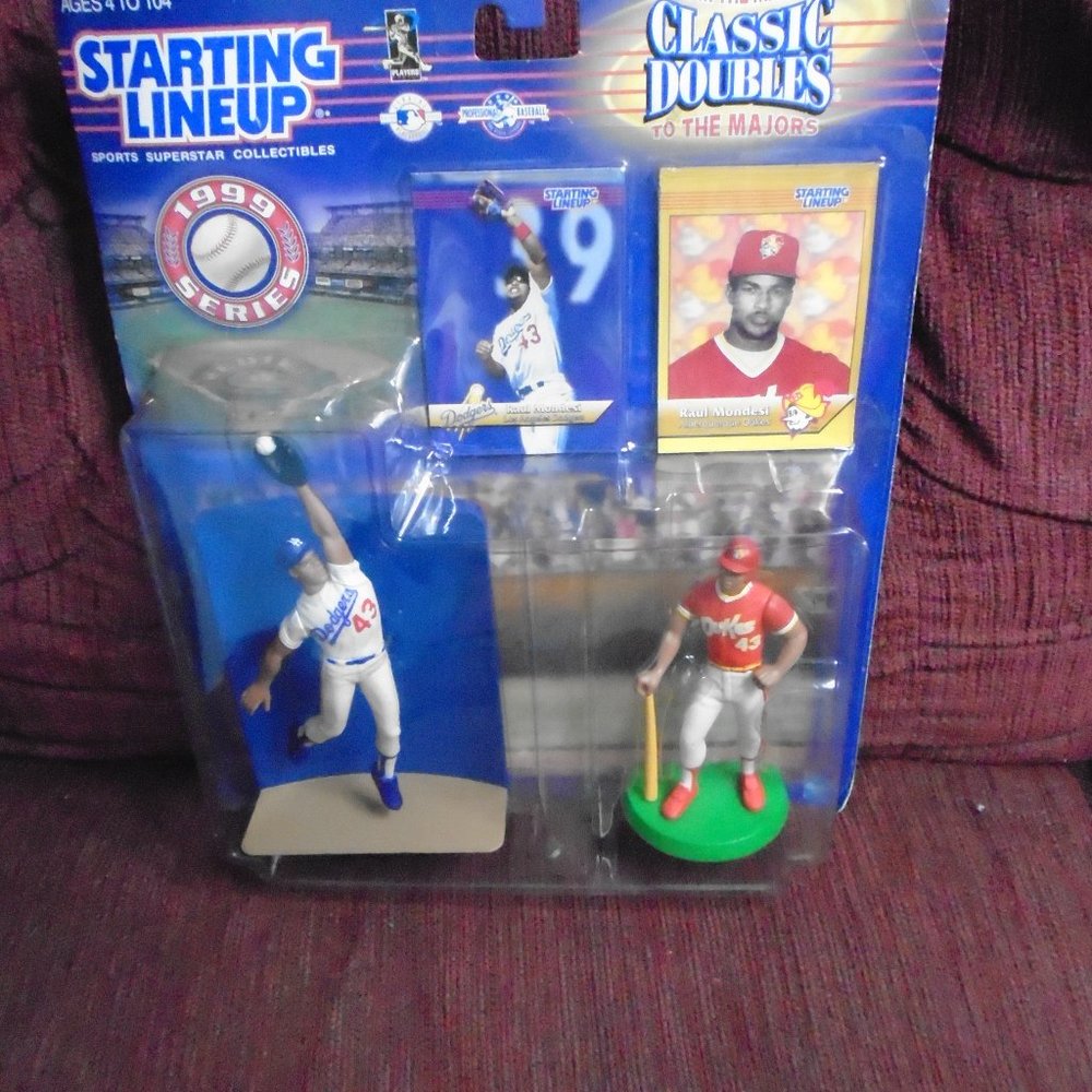 1999 Starting Lineup Classic Doubles Minors To Majors Raul Mondesi New